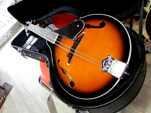 ARIA Mandolin AM-20 マイク搭載 ハードケース付き 【 アンプに繋げる