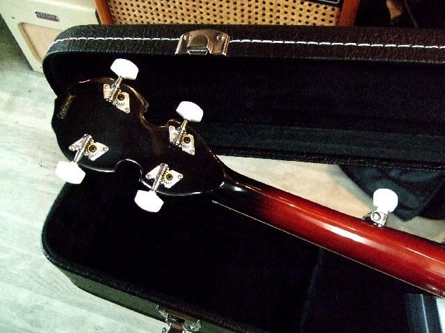Aria SB-10 ５弦バンジョー ハードケース付き マイク搭載アンプに