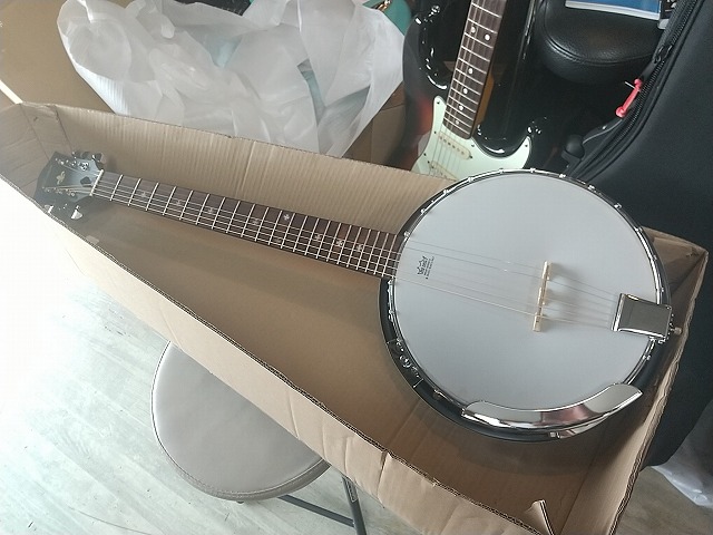 Blanton　BB-15G　ギターバンジョー 　マイク搭載アンプに繋げる GUITAR Banjo　【 ブラントン BB15G 】