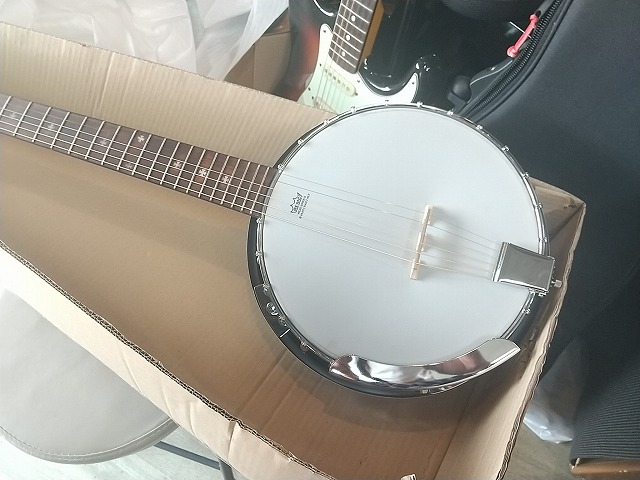 Blanton　BB-15G　ギターバンジョー 　マイク搭載アンプに繋げる GUITAR Banjo　【 ブラントン BB15G 】