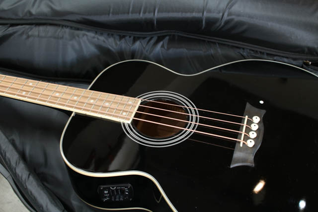 Dean エレアコベース BLACK ブラック 黒 EAB Electric Acoustic Bass