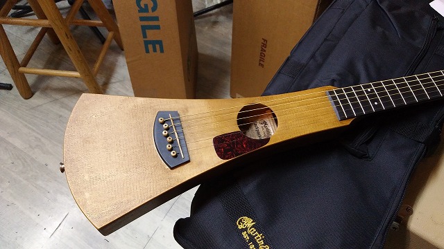 Martin Backpacker PU搭載 アンティーク仕様ピックガード 【アンプに 