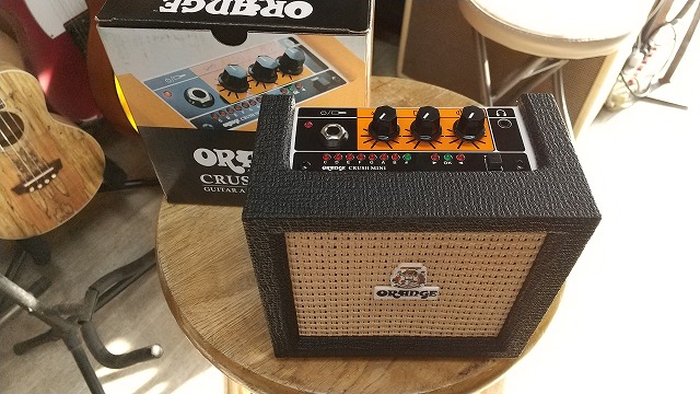ORANGE CRUSH mini BLACK　ミニアンプ　オレンジ　クラッシュ　ミニ　小型ギターアンプ　ブラック BK