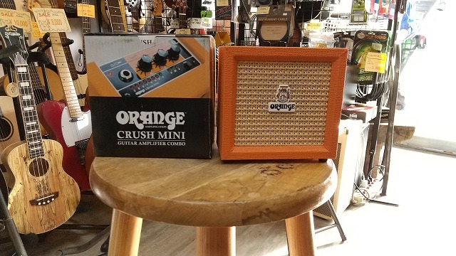 ORANGE CRUSH mini Orange　ミニアンプ　オレンジ　クラッシュ　ミニ　小型ギターアンプ